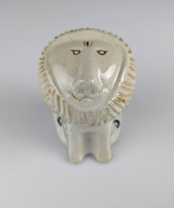 León de Cerámica en Gres de la Fábrica ASO por Antonio Salvador Orodea 1980s - Imagen 10