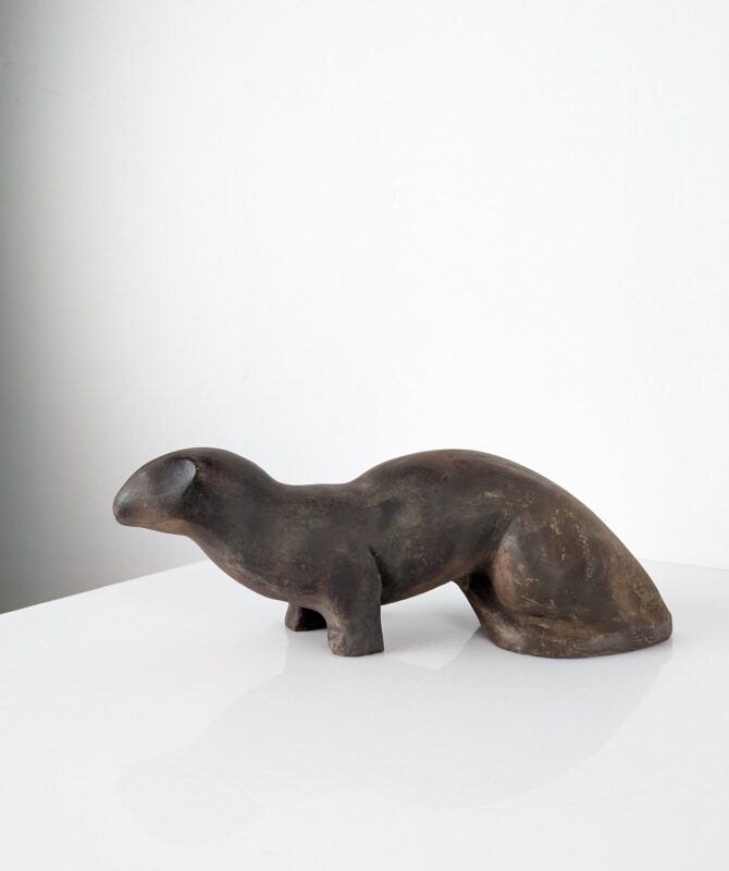 Escultura animal de Nutria por Elena Laverón - Imagen 9