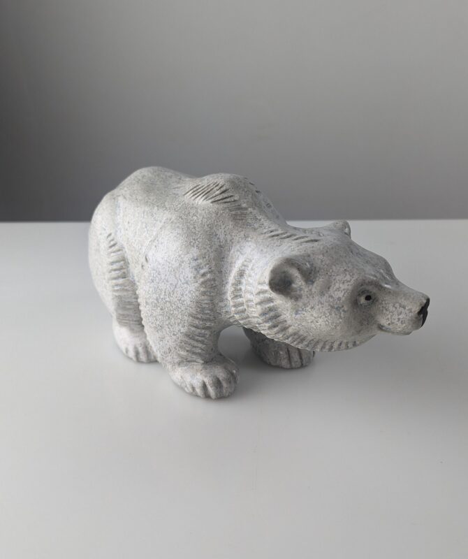 Escultura Oso Polar de Oscar Hartung para Ego Stengods 1970 - Imagen 2