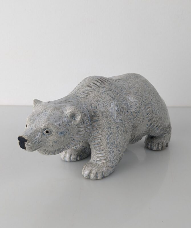 Escultura Oso Polar de Oscar Hartung para Ego Stengods 1970 - Imagen 6