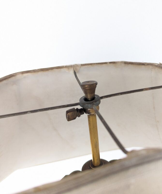 Lámpara de Mesa escultura firmada Willy Daro 1970s - Imagen 9