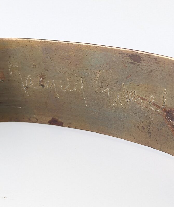 Corona Tiara Bandeau de Jacques Esterel pieza única firmada, numerada 1/1 y fechada 1957 - Imagen 3