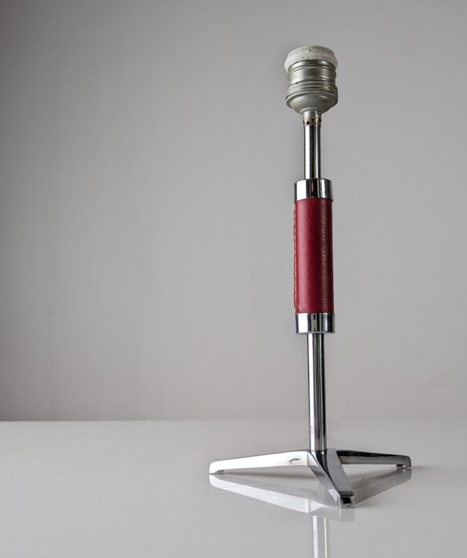 Lámpara de mesa Jacques Adnet 1950s - Imagen 2