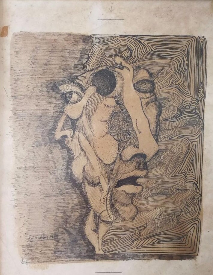 Obra original de Eduardo Gualdoni 1975