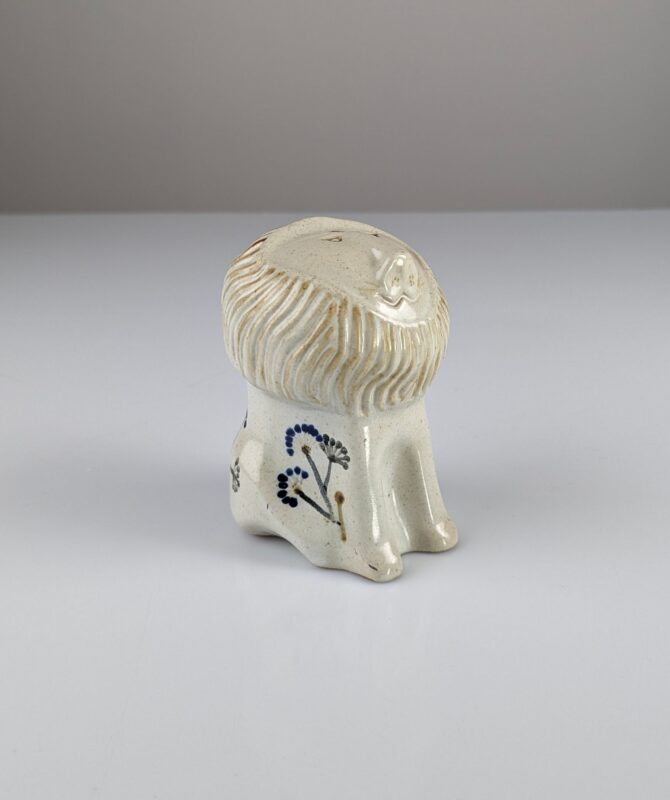 León de Cerámica en Gres de la Fábrica ASO por Antonio Salvador Orodea 1980s