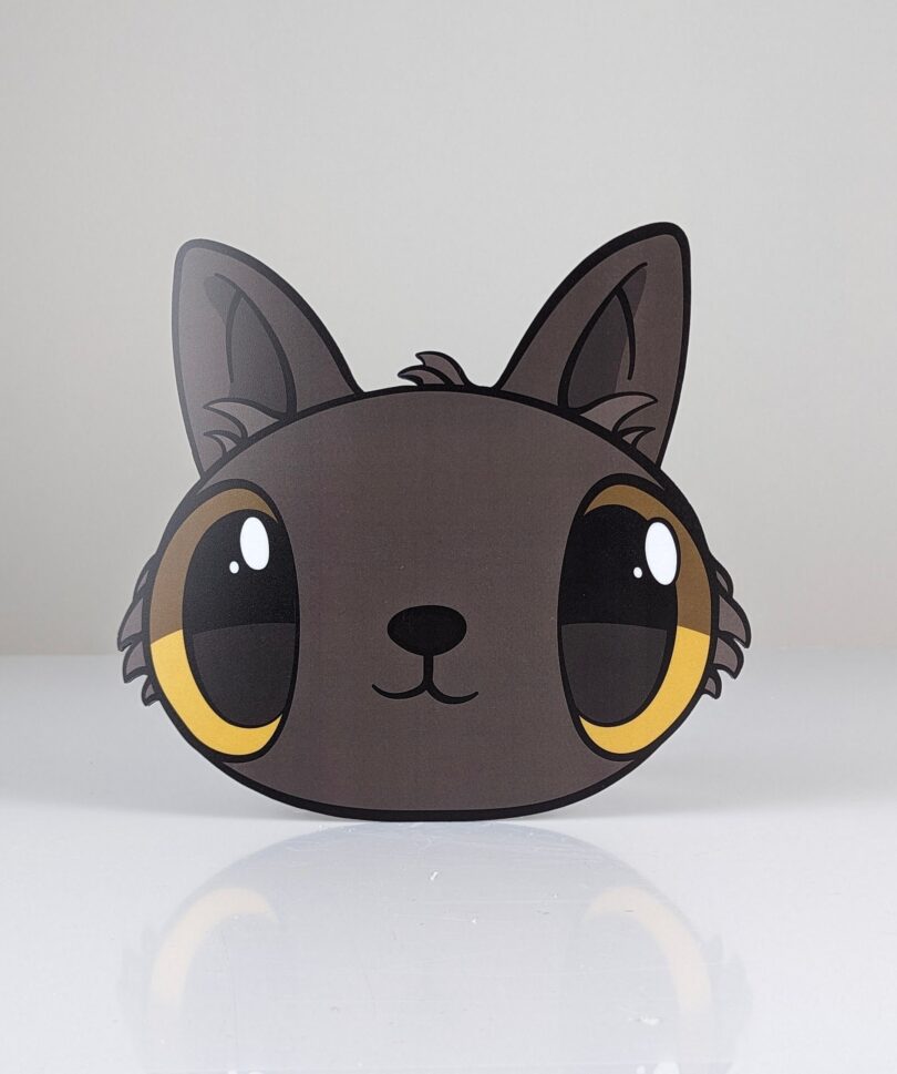 Mr. Günter Cat Art Mouse Pad by Javier Calleja