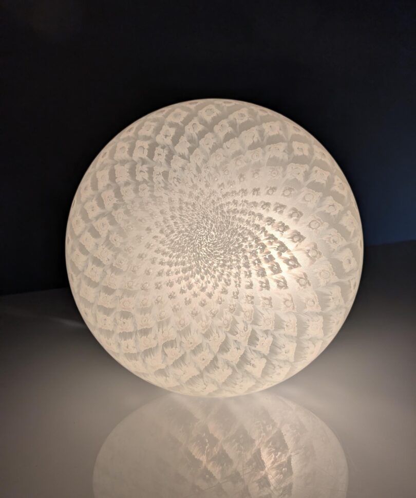 Lámpara de Techo en Cristal de Murano, Diseño Italiano 1960s