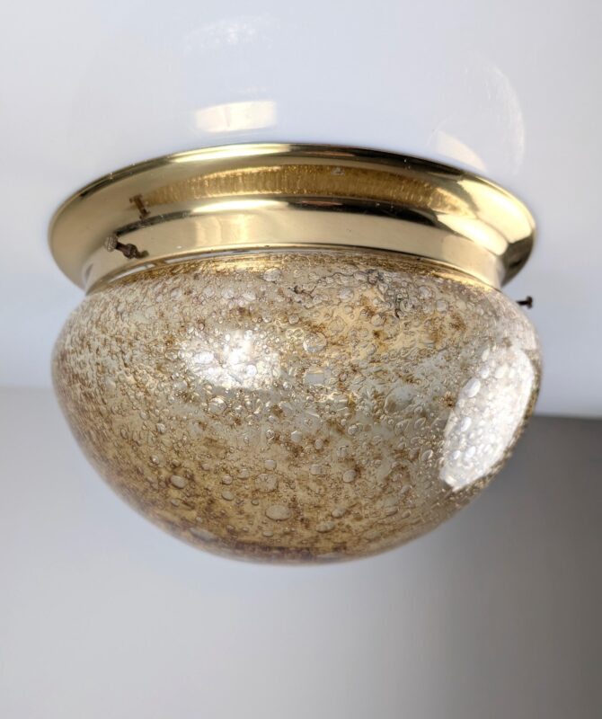 Lámpara de Techo de Cristal de Murano Efecto Caramelo 1960s - Imagen 2