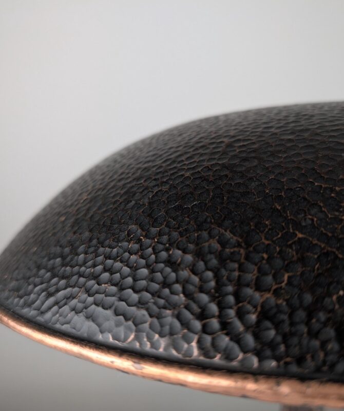 Lámpara Escultural de Cobre Martillado en Forma de Árbol, Mid-Century Modern - Imagen 5