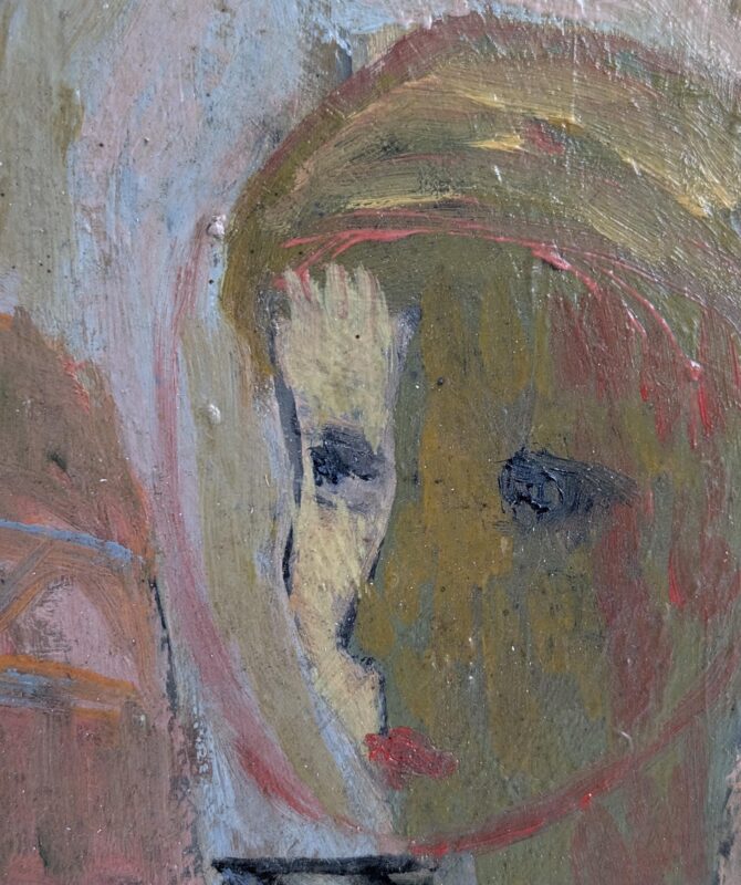 Óleo sobre Tablex de Einar Granum, Noruega, 1950s - Imagen 5