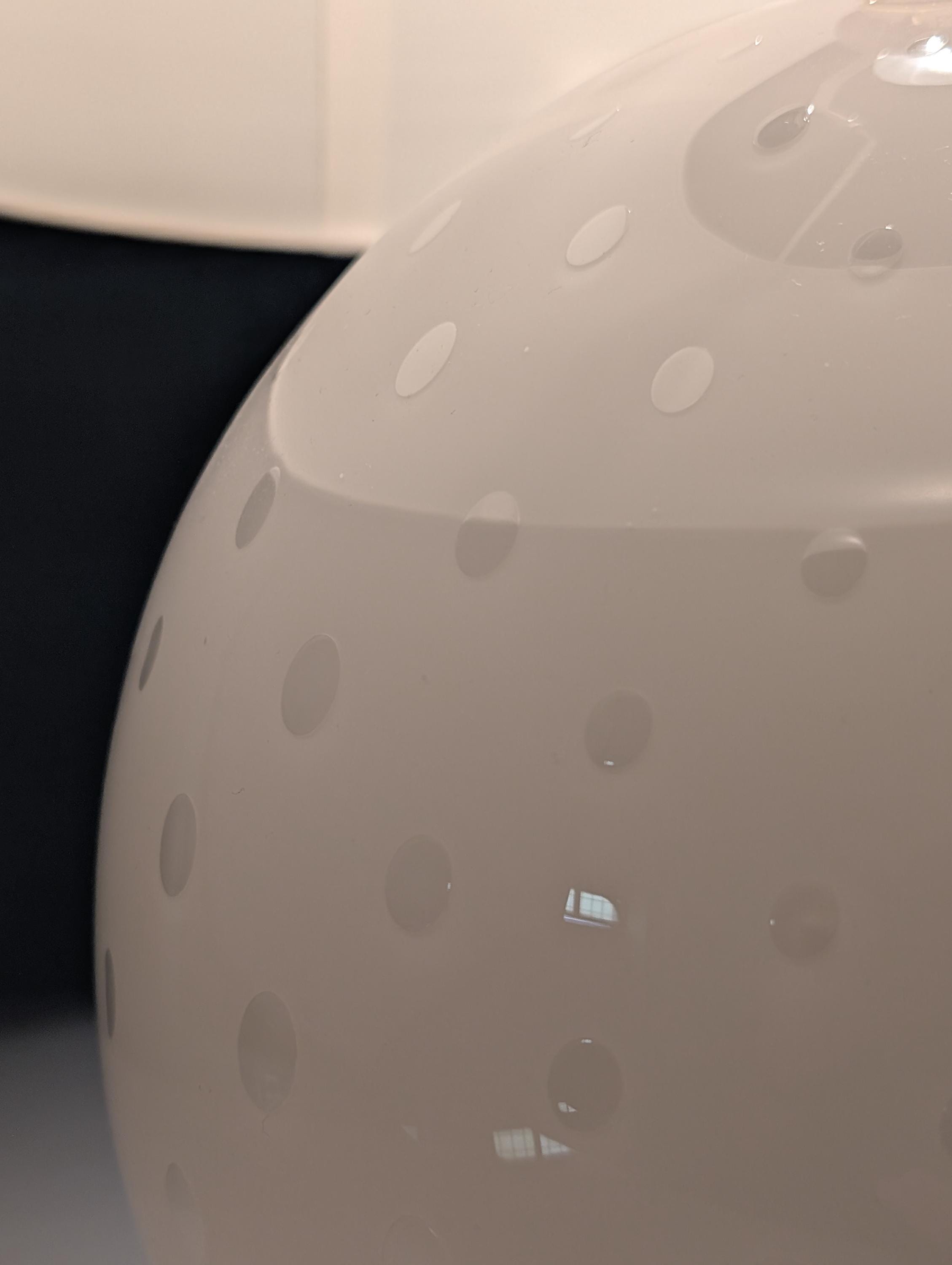 Set de 3 Lámparas Globo en Cristal de Murano Rosa y Blanco, Italia, 1970s - Imagen 3