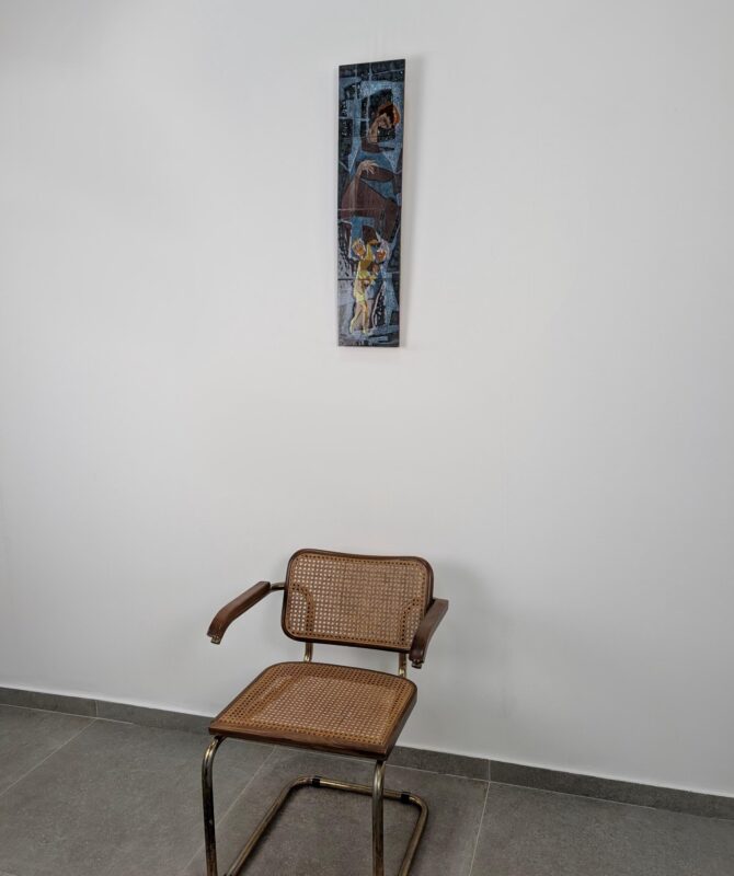 Placa de Cerámica Vidriada con Titiritero, Suecia 1960s - Imagen 2
