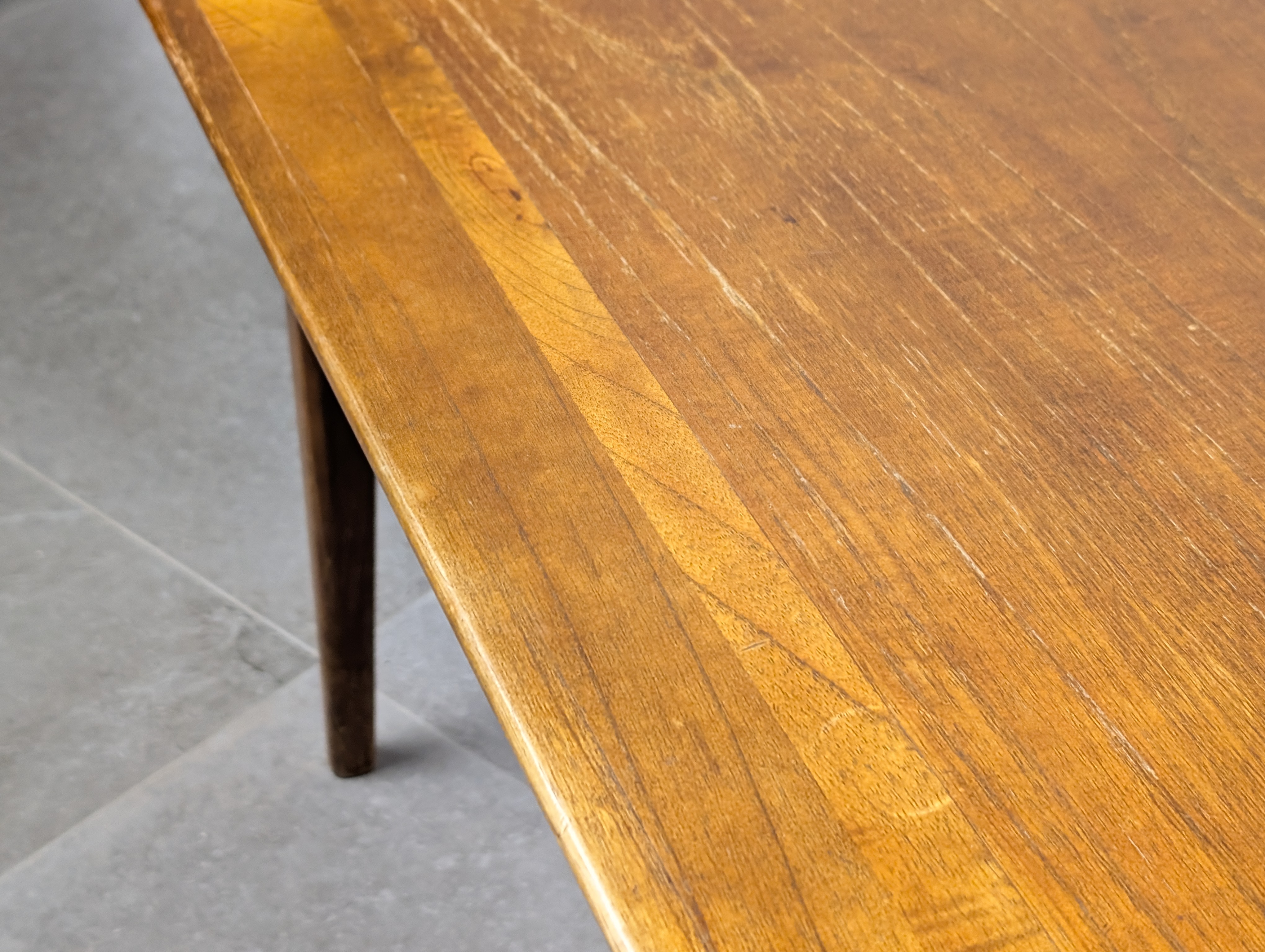 Mesa de Centro Danesa Scandinavian Modern de Teca 1950s - Imagen 10