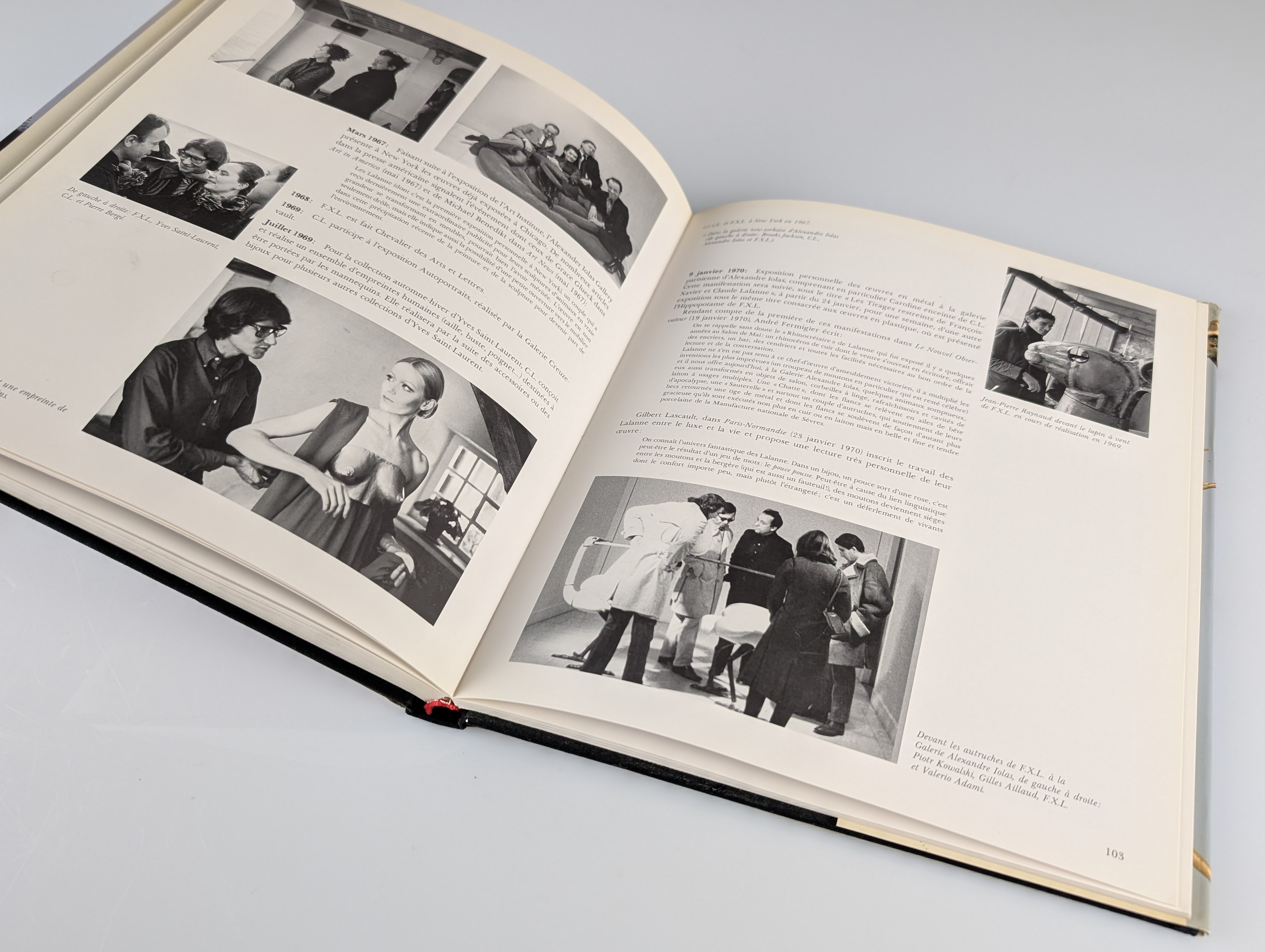 Libro Les Lalanne Monografía Robert Rosenblum Ed. Skira 1991 - Imagen 8