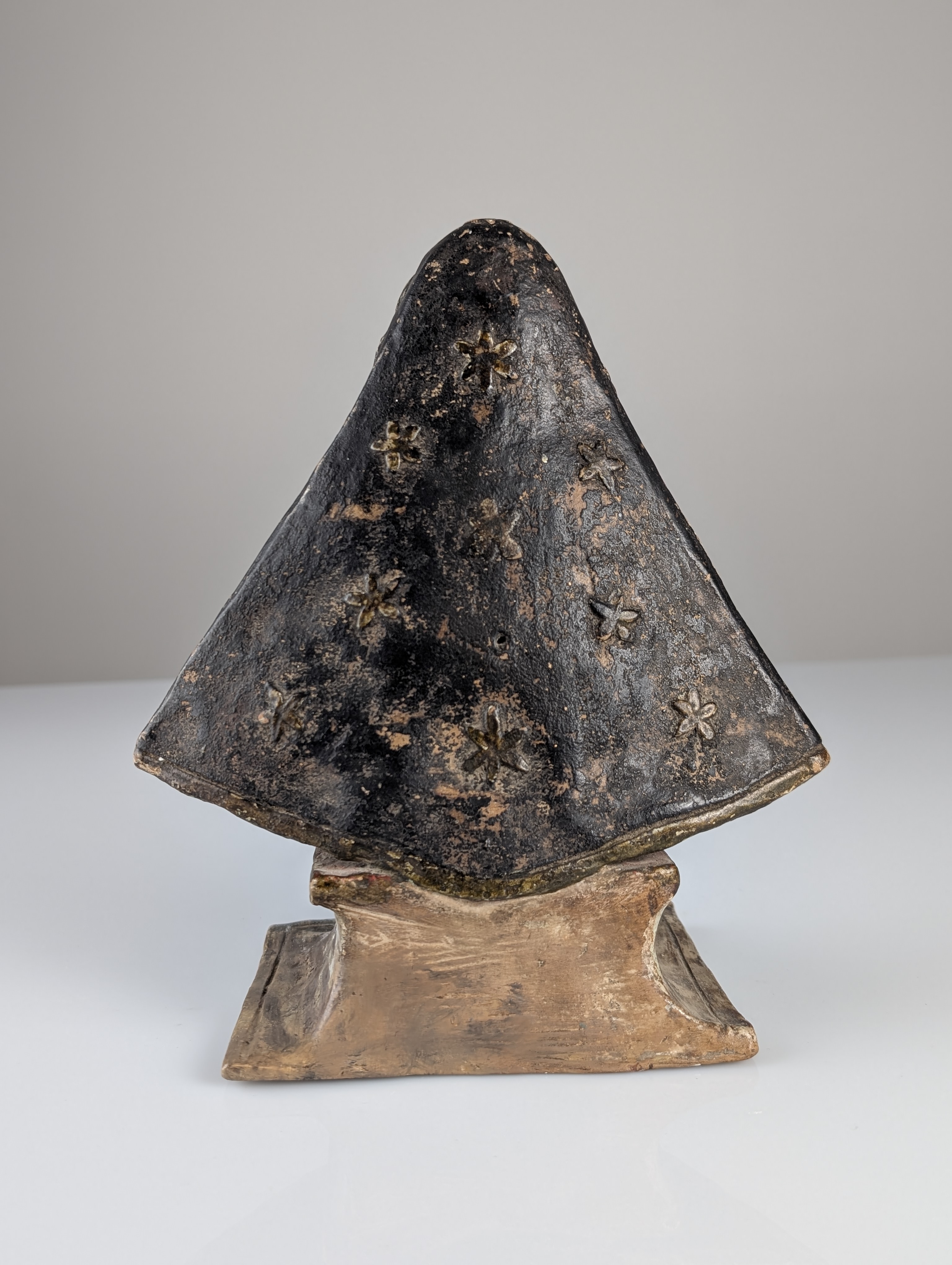 Escultura Mater Dolorosa en Terracota Policromada, Siglo XVIII - Imagen 9