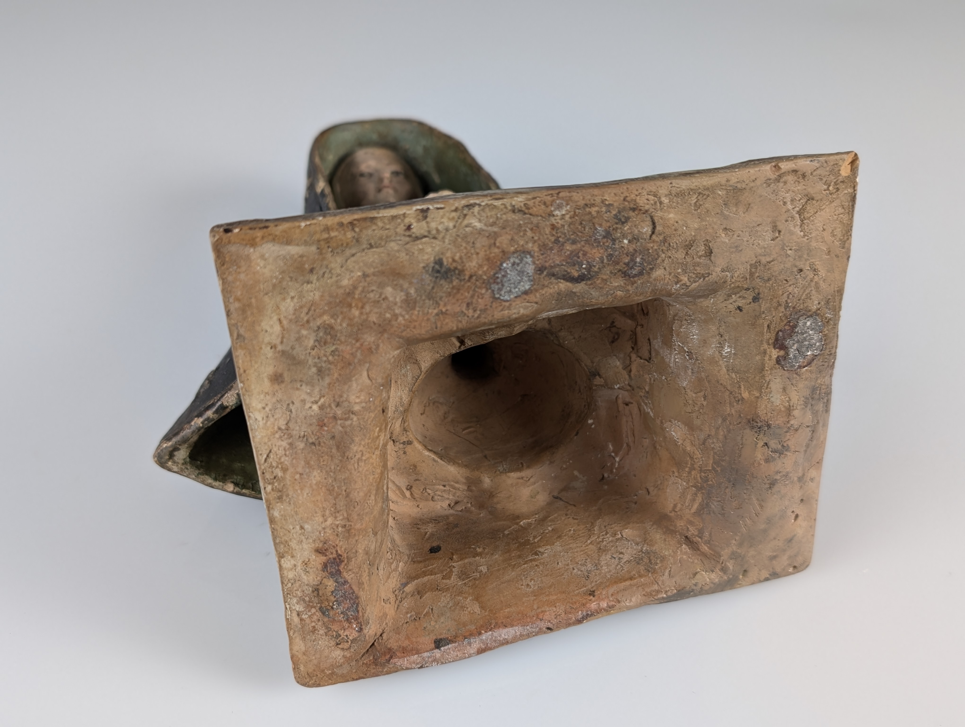 Escultura Mater Dolorosa en Terracota Policromada, Siglo XVIII - Imagen 18