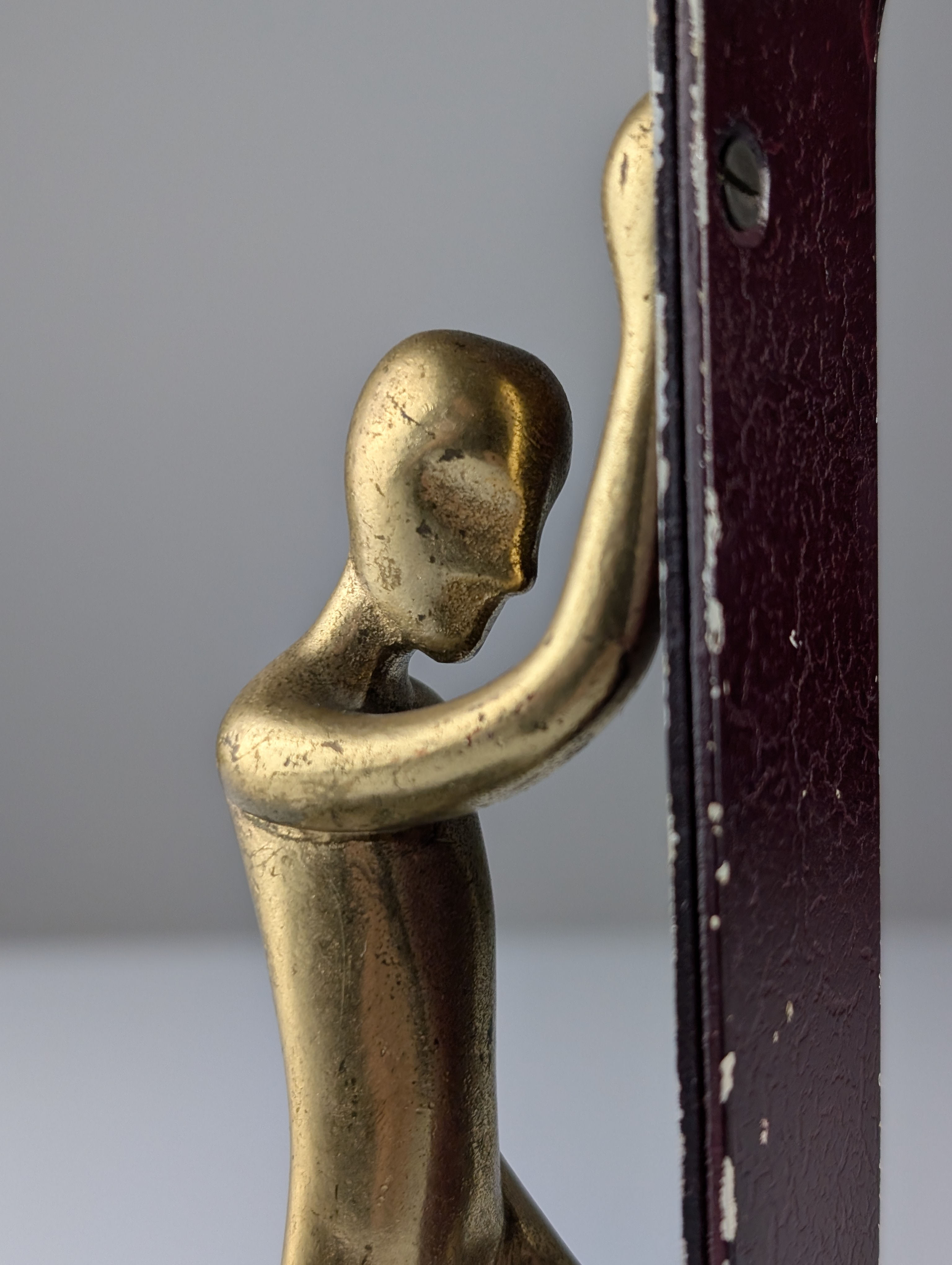 Par de Candelabros Art Deco de Bronce por Karl Hagenauer, 1930s - Imagen 15