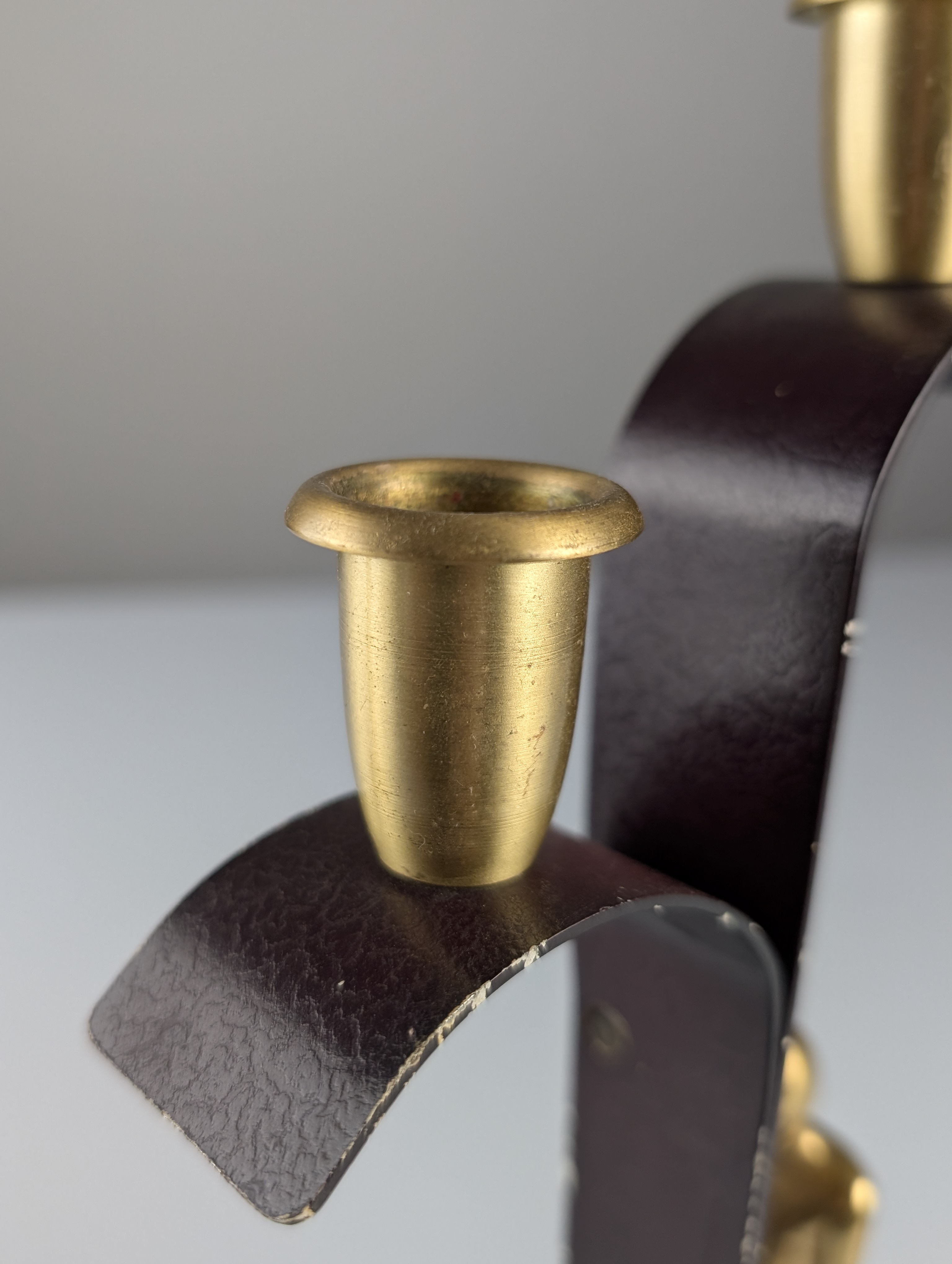 Par de Candelabros Art Deco de Bronce por Karl Hagenauer, 1930s - Imagen 12