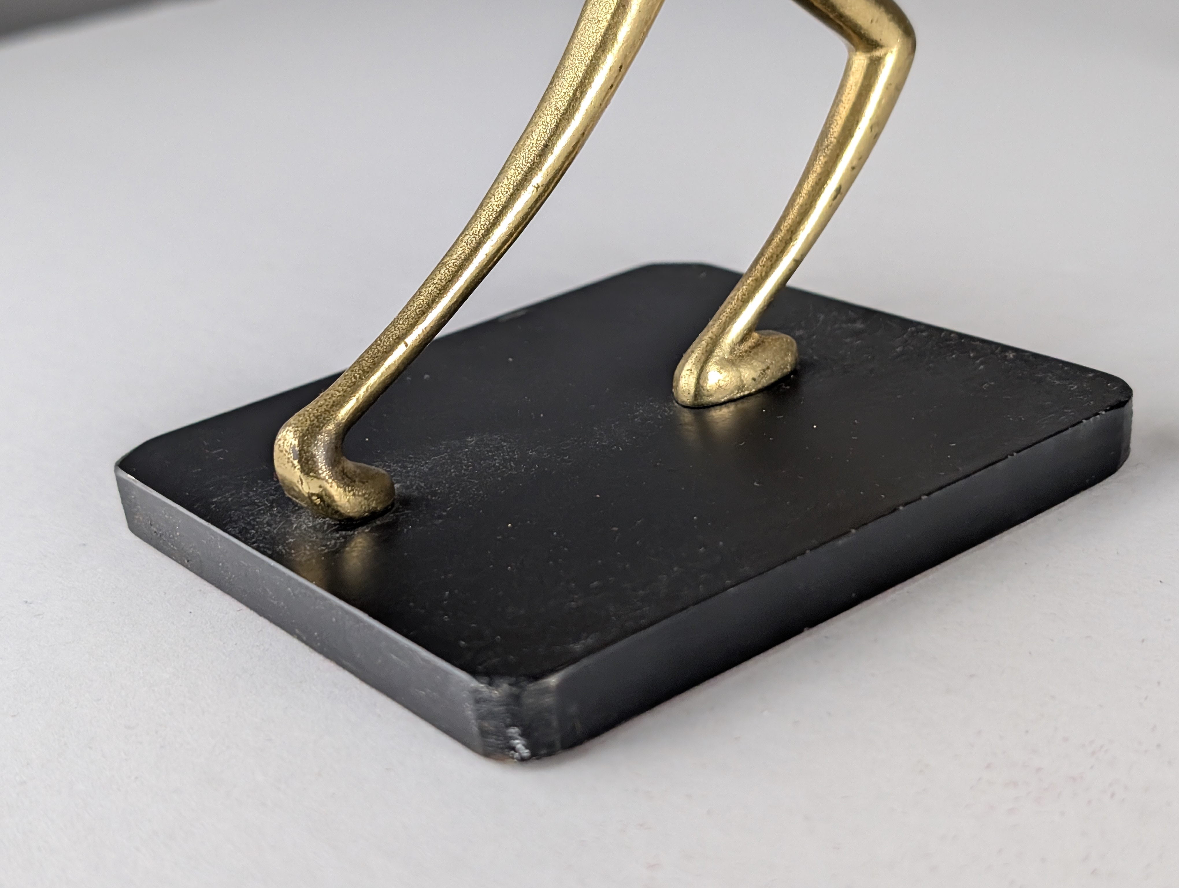 Par de Candelabros Art Deco de Bronce por Karl Hagenauer, 1930s - Imagen 6