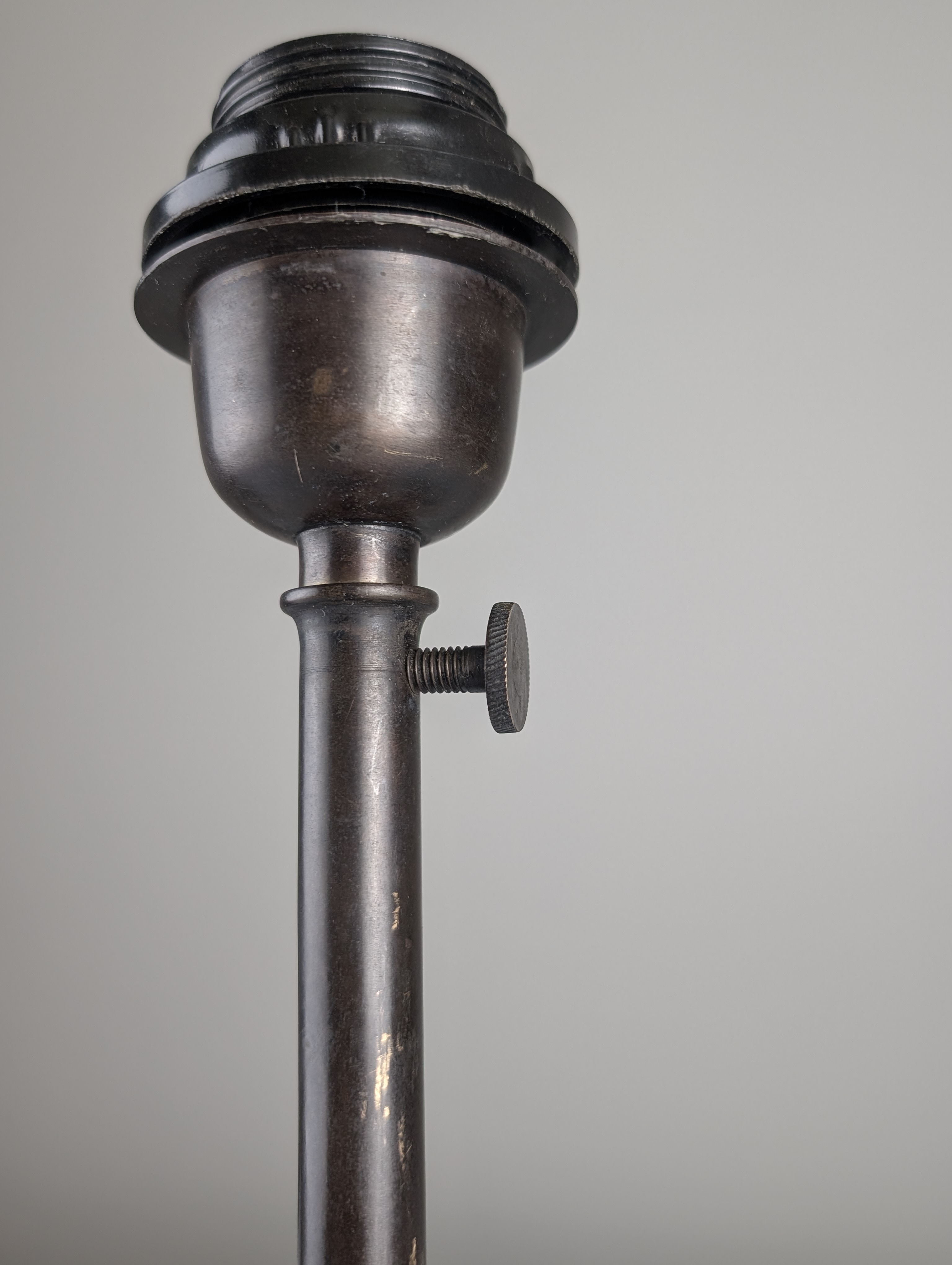 Par de Lámparas de Mesa Regulables en Madera, 1970s - Imagen 6