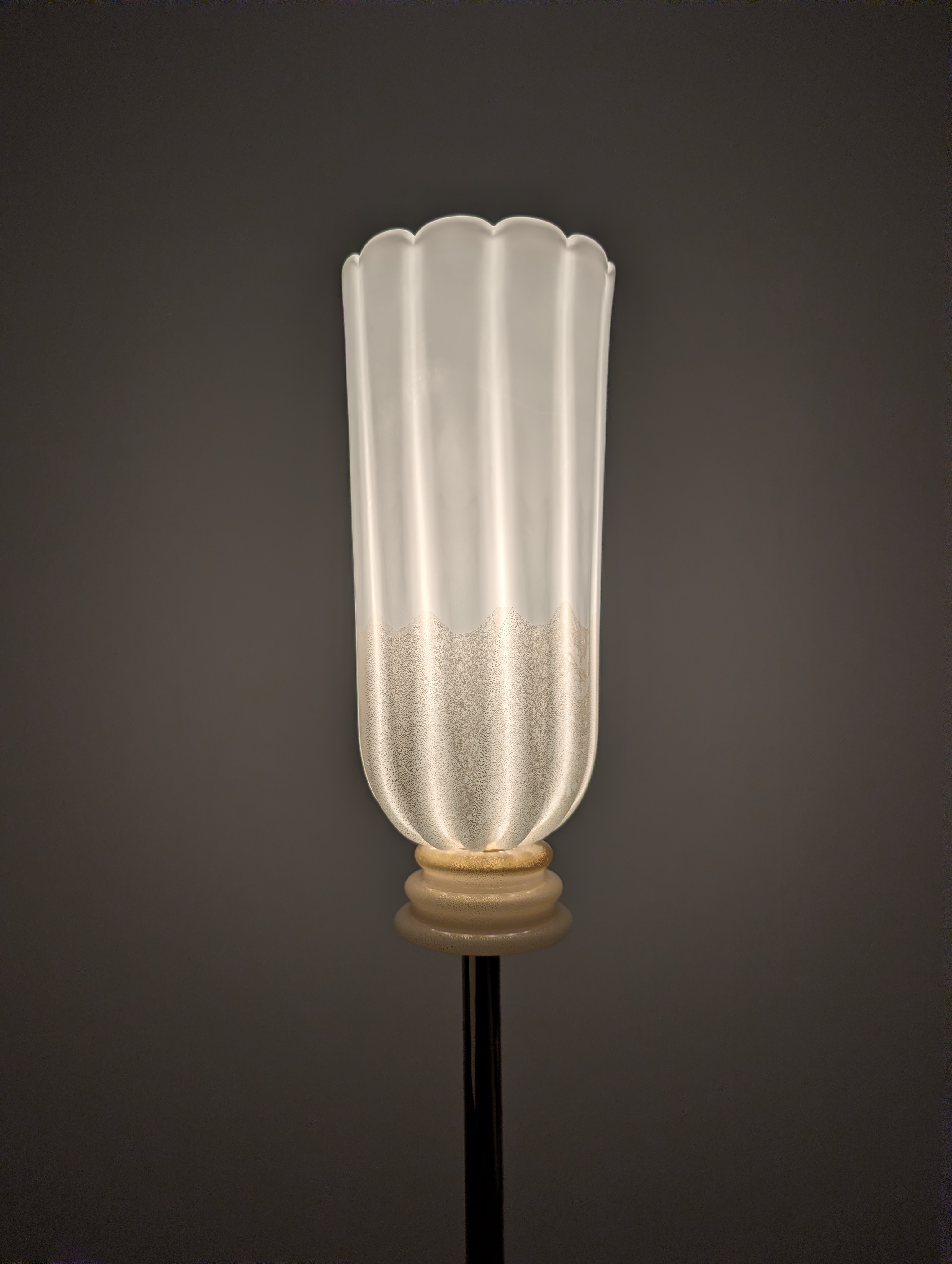 Lámpara de Pie Barovier & Toso XII Apostoli en Cristal de Murano y Oro de 24 Kt, Italy, 2002 - Imagen 4