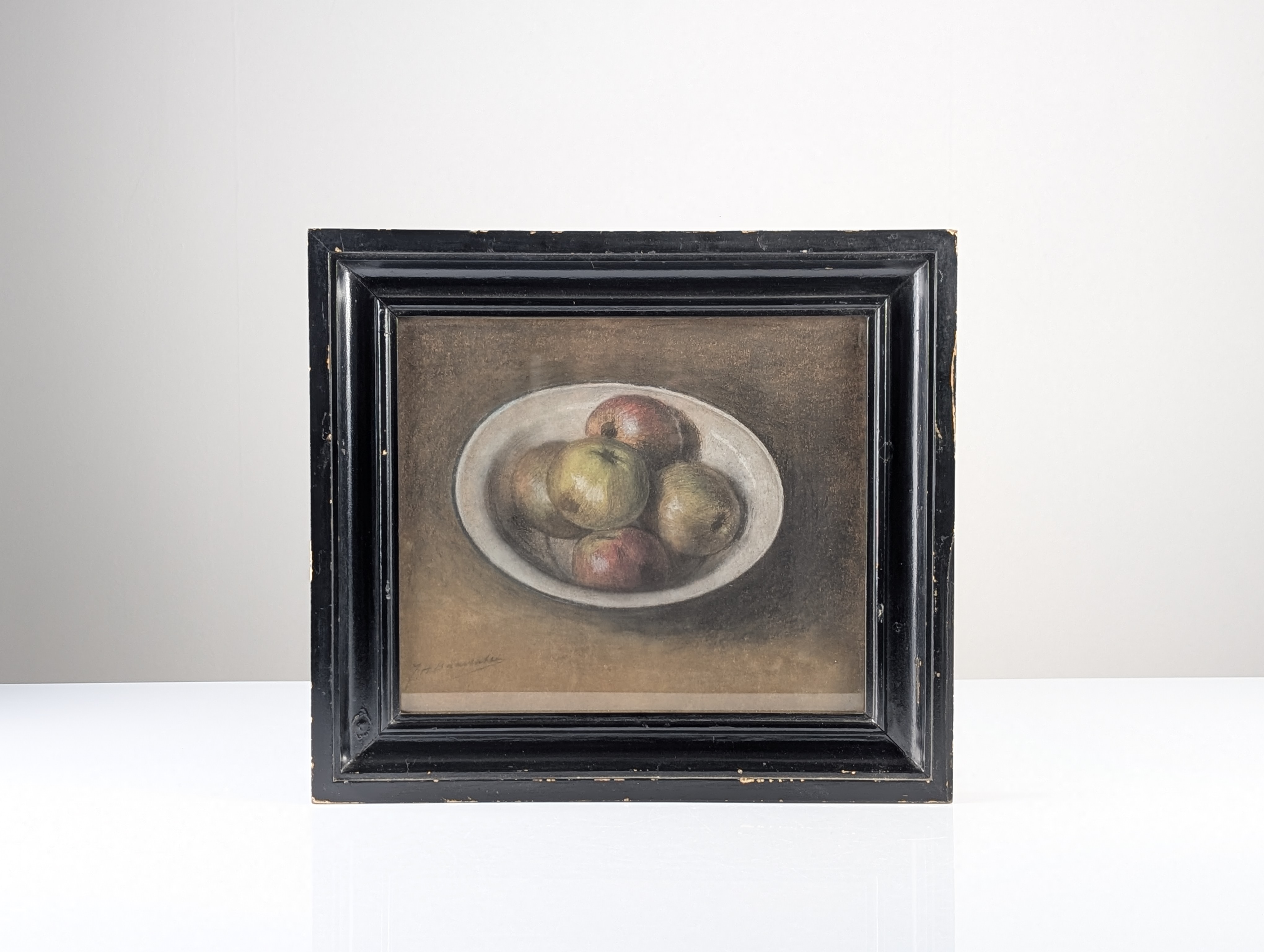 Bodegón II - Dibujo al Pastel Holandés de Johan Hendrik Baartscheer, Principios del Siglo XX - Imagen 7