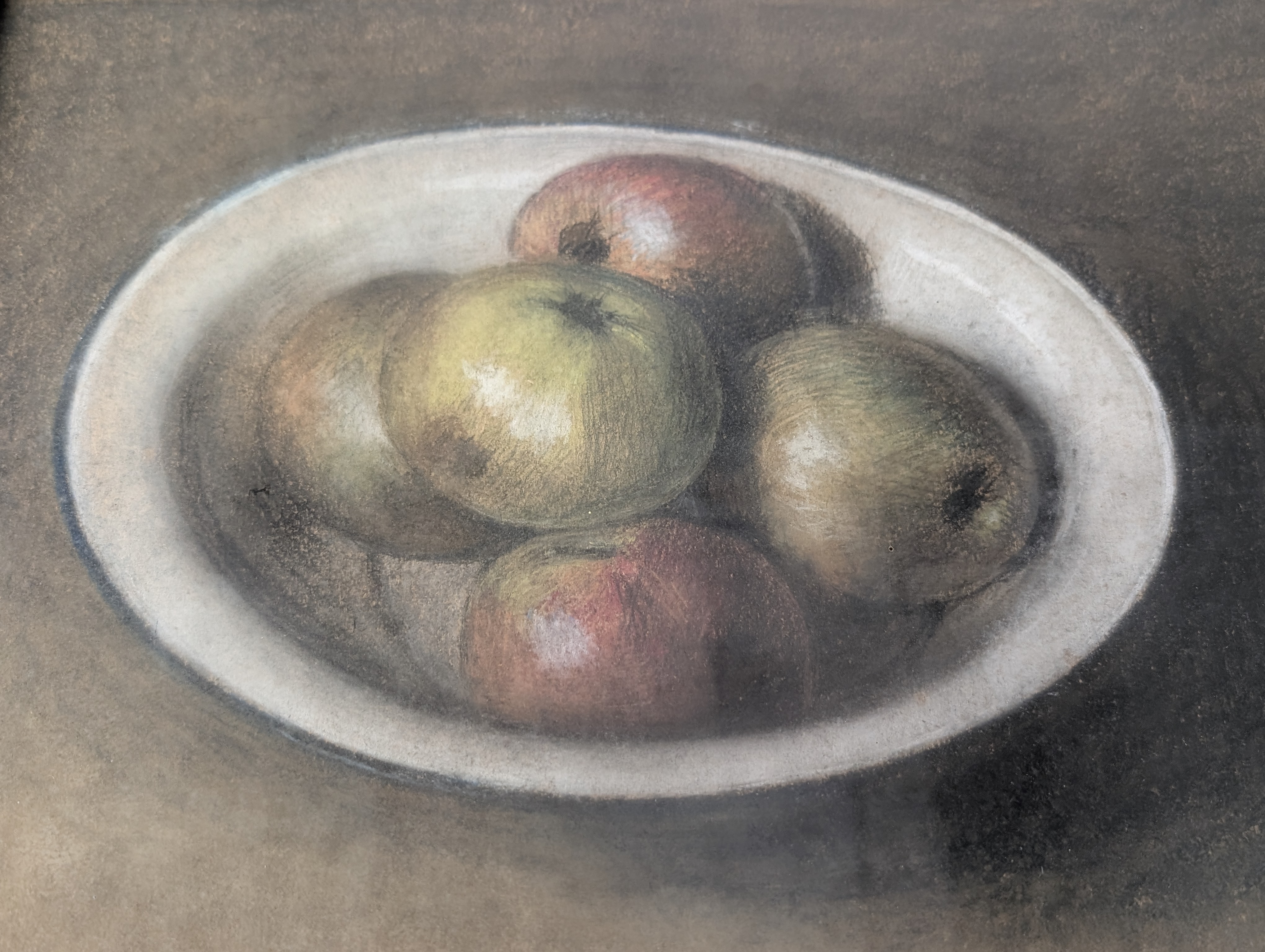 Bodegón II - Dibujo al Pastel Holandés de Johan Hendrik Baartscheer, Principios del Siglo XX - Imagen 2