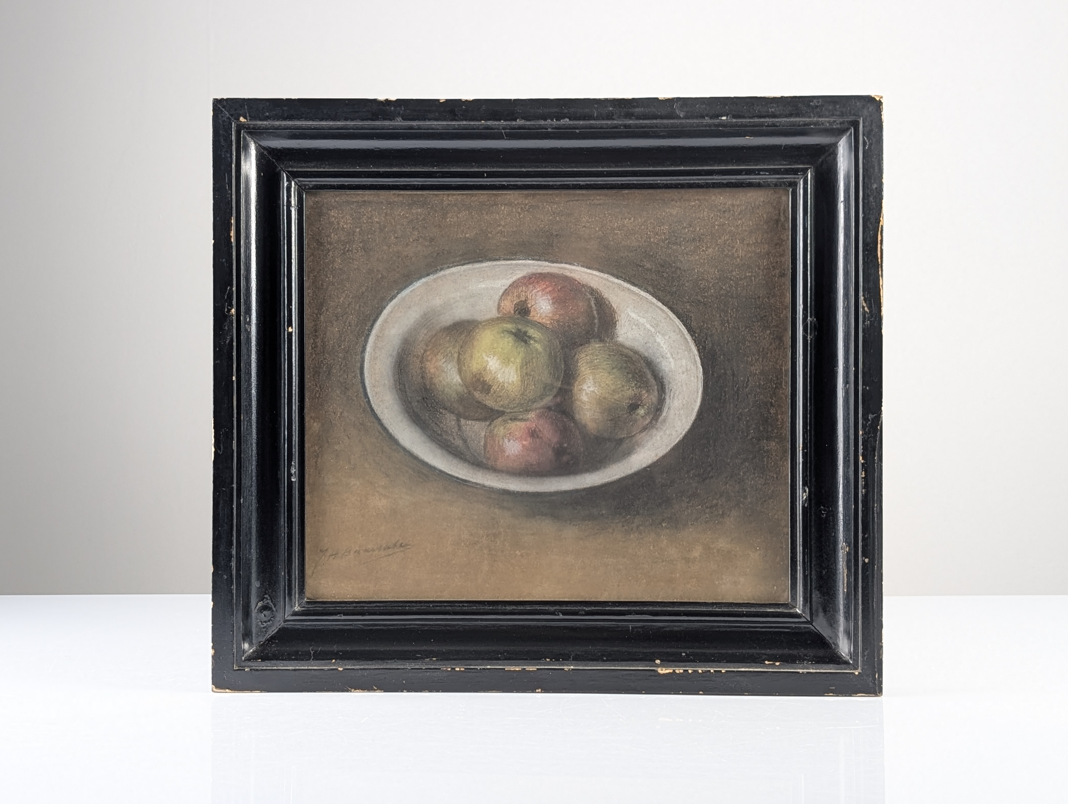 Bodegón II - Dibujo al Pastel Holandés de Johan Hendrik Baartscheer, Principios del Siglo XX - Imagen 4