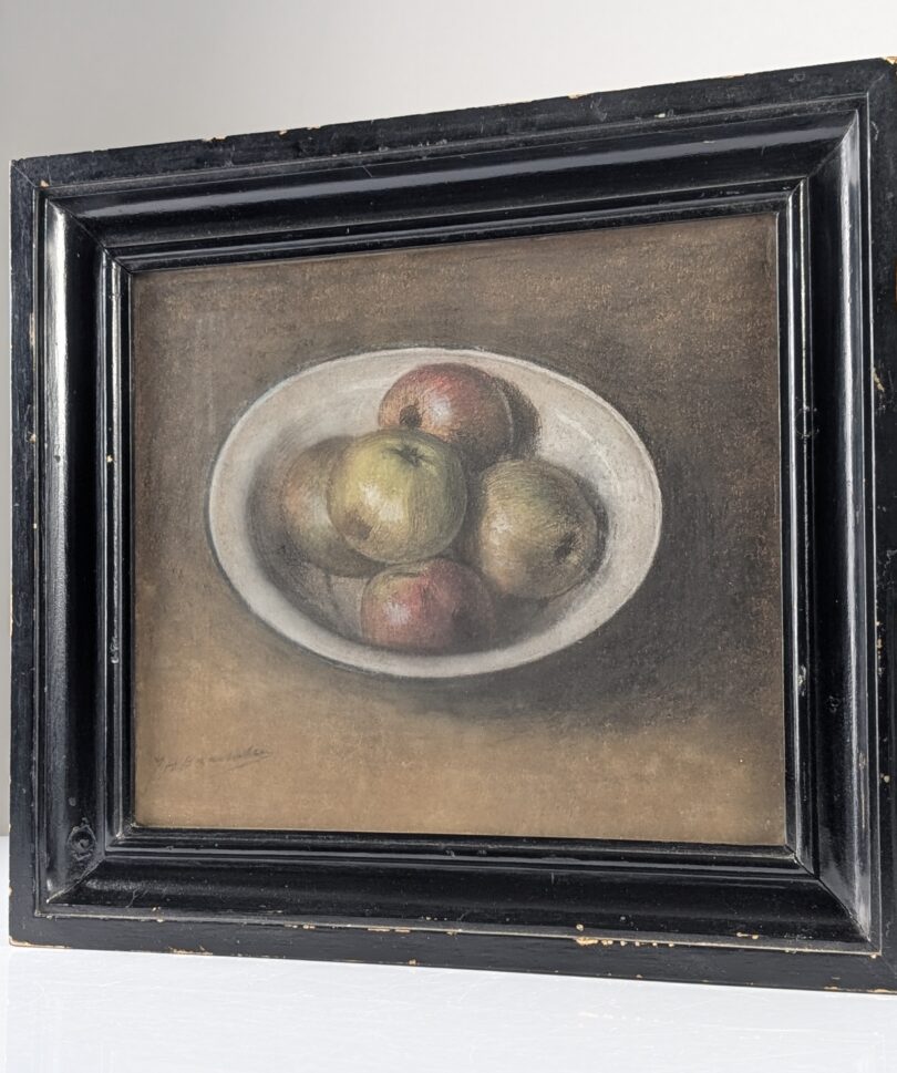 Bodegón II - Dibujo al Pastel Holandés de Johan Hendrik Baartscheer, Principios del Siglo XX