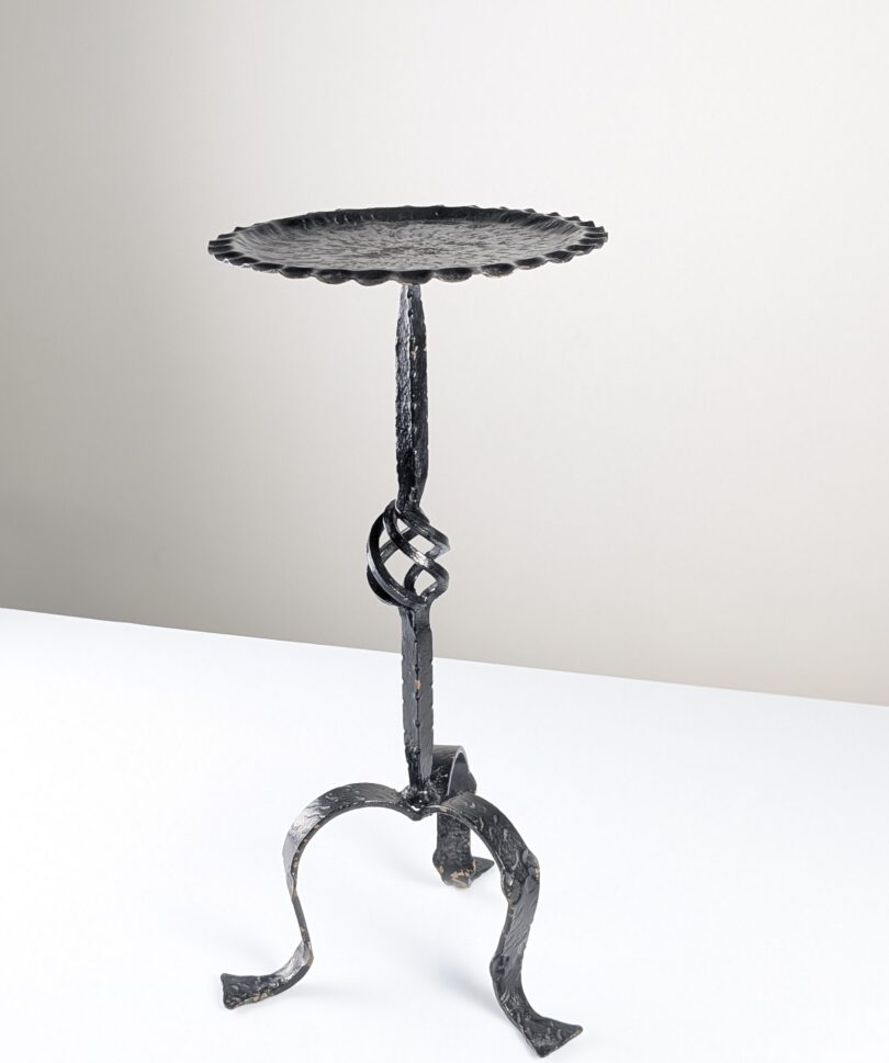Mesa de Bebidas Tipo Martini en Hierro Forjado, España, 1950s