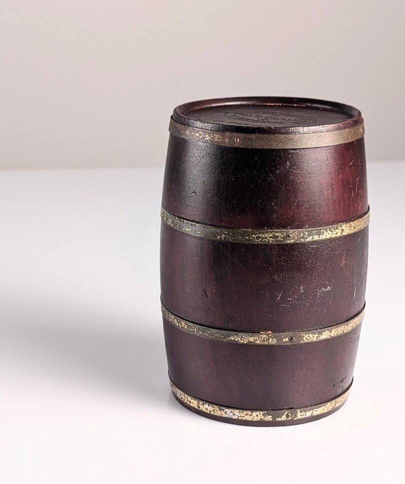 Barril Humidor de Madera Partagas Majestuosos, Cuba, Mid-20th Century